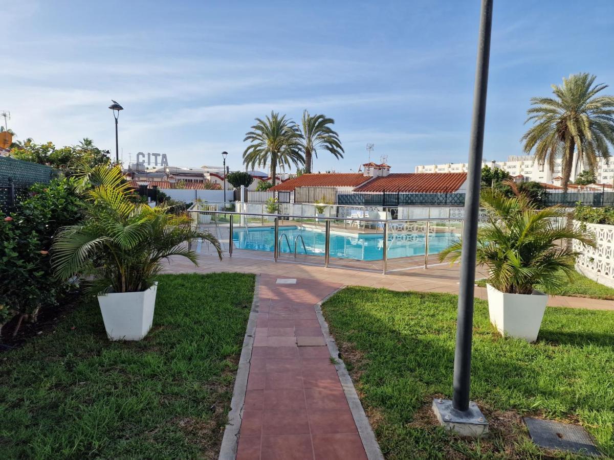 Acogedor Bungalow En Playa Del Ingles Exterior photo